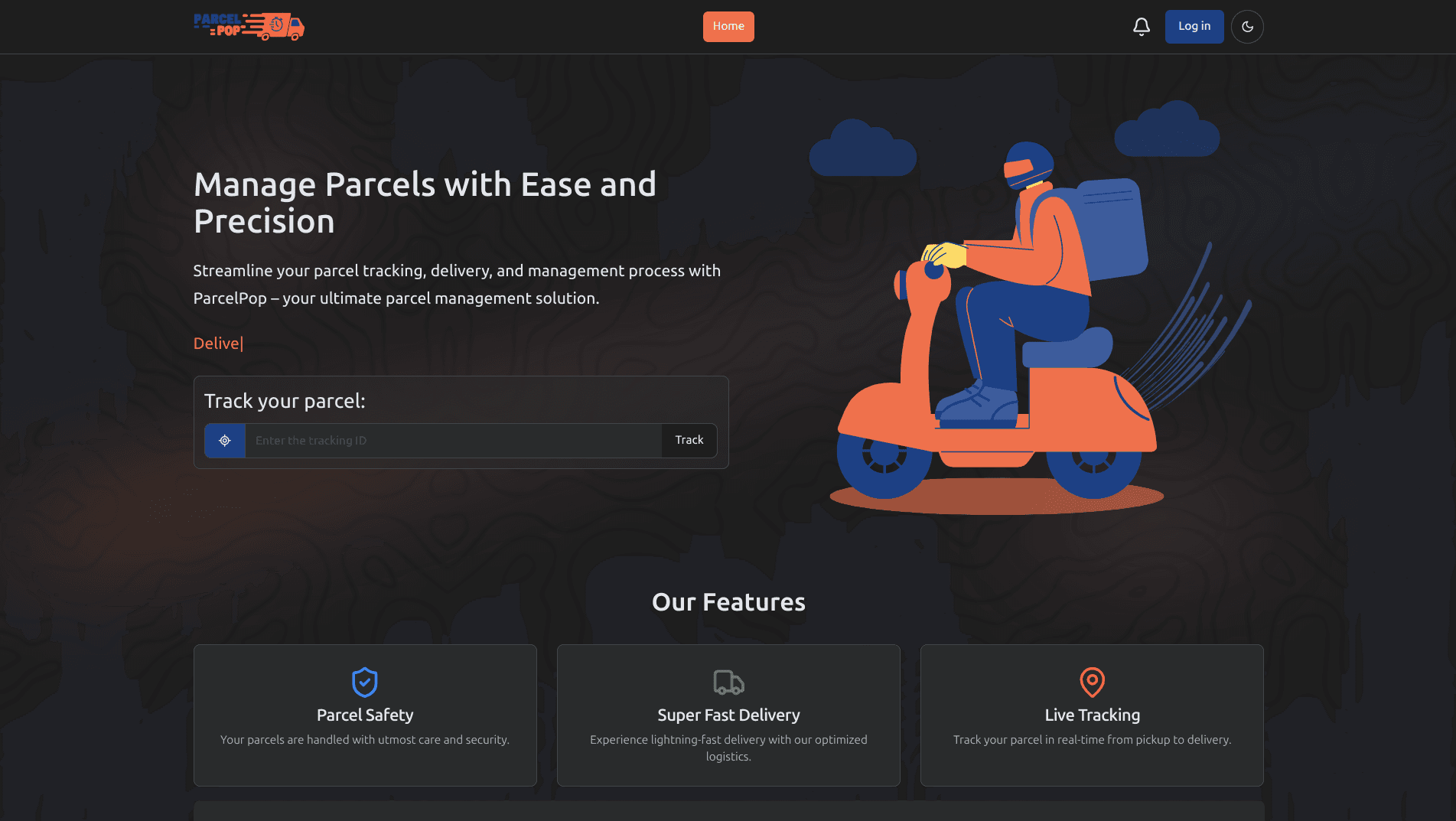 ParcelPop - Smart Parcel Delivery